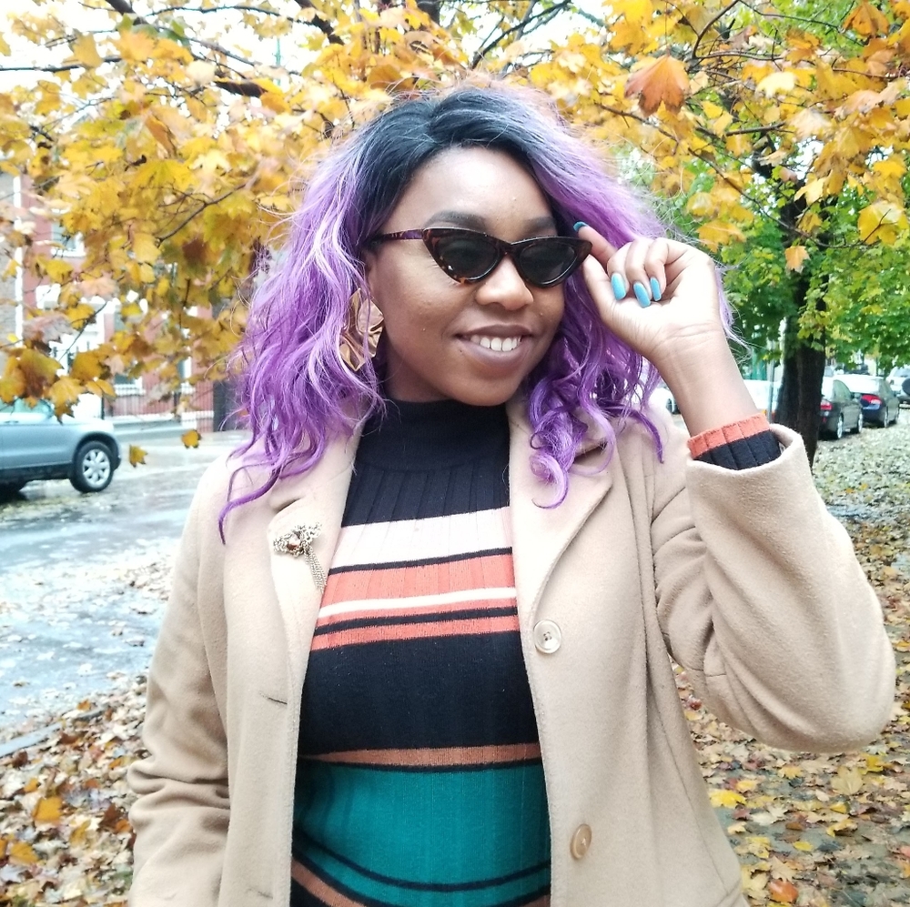 Forever 21 Striped Knit Sweater